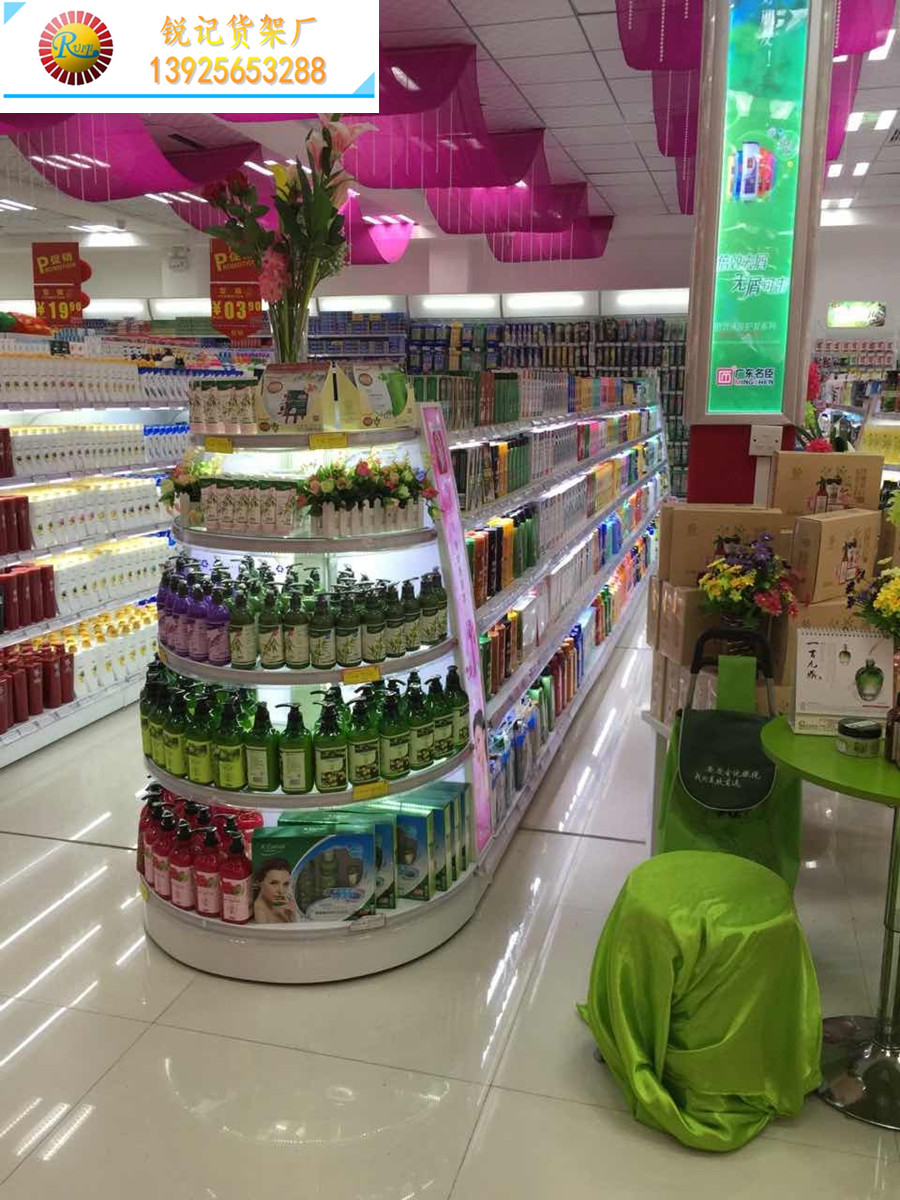 汕头品牌产品展示超市商场特色货架