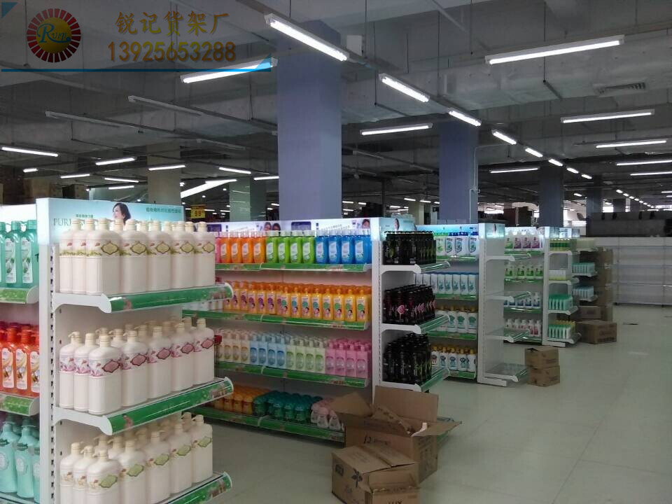 日用品商场超市专柜展示组合高档货架